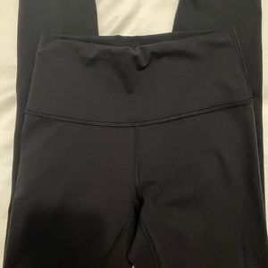 Lululemon wunder train black leggings 25”. NWOT